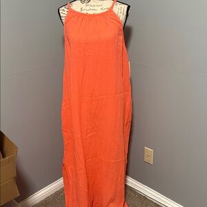 Universal Thread Coral Maxi Dress